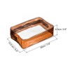 Unique Bargains Travel PVC Toiletry Bag Cosmetic Bag with Zipper for Travel - 2 of 3