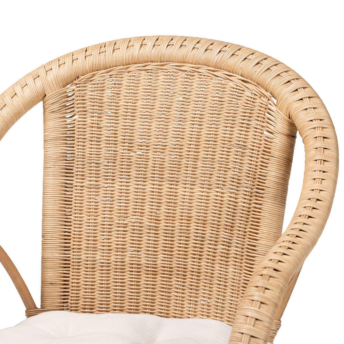 bali & pari Reinu Rattan Dining Chair Natural - thumbnail 8