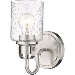 Z-Lite Kinsley 1 - Light Wall Light in  Brushed Nickel - 1 of 4