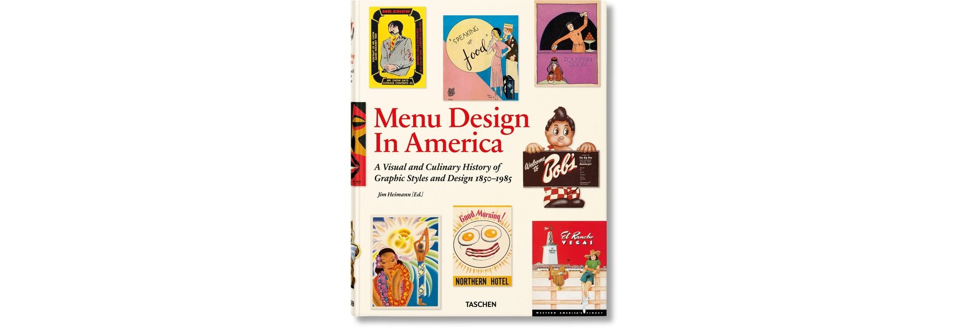 Menu Design in America - by  John Mariani & Steven Heller (Hardcover)