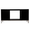 Winsterly Color Changing Fireplace Console with Media Storage - Black - SEI - 4 of 4