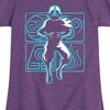 Girls' - Avatar: The Last Airbender - Aang Airbender Fitted Short Sleeve Graphic T-Shirt - 2 of 4