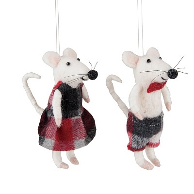 Gallerie II Mouse Ornament A/2