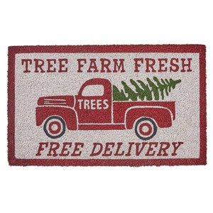 Park Designs Tree Farm Doormat 1'6''x2'6'' - 1 of 3