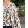 Women's Mesh With V-neckline Sweater - POL - 2 of 3