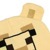 Minecraft Trader Llama Beanie Embroidered Face Adult Cuffed Knitted Hat OSFM Beige - 2 of 4