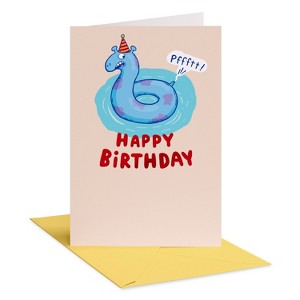 Humorous Kind of Blow-Out' Birthday Card - 1 of 3