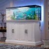 55‑75 Gallon Aquarium Stand with Power Outlets, 4 Cabinets Storage, Heavy Duty MDF Reptile Terrarium Stand, Turtle Tank Cabinet-Koiai - 2 of 4
