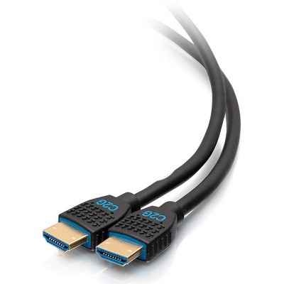 C2G 10ft 4K HDMI Cable - Performance Series Cable - Ultra Flexible - M/M - 10 ft HDMI A/V Cable for Audio/Video Device, Computer, Projector, Monitor