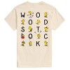Men's - Peanuts - Woodstock Grid Short Sleeve Graphic T-Shirt - 2 of 4