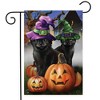 Briarwood Lane Garden Flag 12x18 For Outdoor Spooky Kittens Halloween For Halloween Garden Flag Flags For Outside - 2 of 4