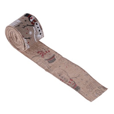 Unique Bargains Gift Wrap Ribbons Polyester Multicolor 118.11"x1.97" 1 Pc