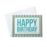 CEO Cards Birthday Greeting Card Box Set of 25 Cards & 26 Envelopes - B1604