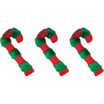 Yeowww! Organic Catnip Candy Cane Cat Toys, 3 Pack