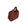 AmeriLeather Spirit Leather Tote – Lambskin Bag with Native Sand-Art Design & Studded Detail, 15.75" L x 12.5" H x 6" W - 2 of 4
