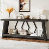 Tribesigns 70.86-Inch 2-Tier Long Sofa Table for Living Room - 4 of 4