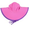 RuffleButts Girls UPF50+ Sun Protected Swim Hat - 2 of 4
