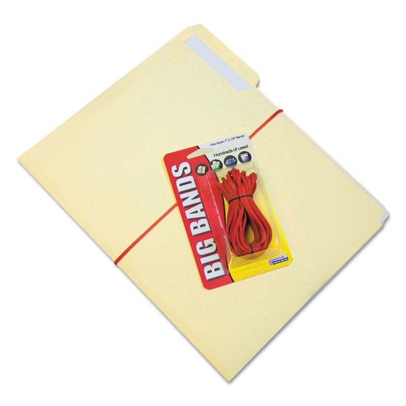 Alliance Big Bands Rubber Bands 7 x 1/8 Red 12/Pack - ALL00700, 3 of 4