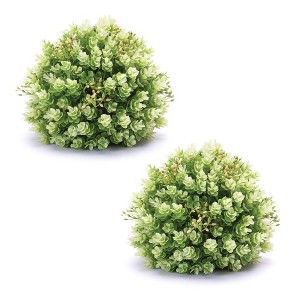 Melrose Foliage Half Orb (Set of 2) - 1 of 3