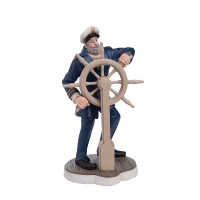 Beachcombers 9.45" Sea Captain Set Sail Decorative Figurine