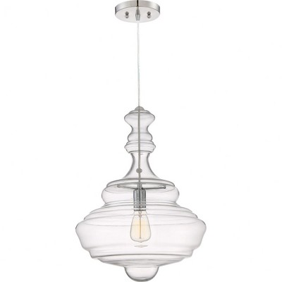 Quoizel Lighting Morocco 1 - Light Pendant in  Polished Chrome