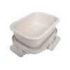 Lexi Home Brixton Oven Safe Porcelain Food Storage Containers with Glass Lids - 2 of 4