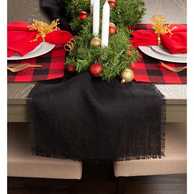 Red and Black Buffalo Check Cotton Placemats Set of 6