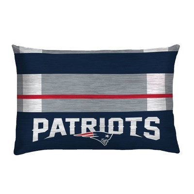 NFL New England Patriots Heathered Stripe Queen Bed in a Bag - 3pc — фото 3