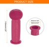 Unique Bargains Rubber Non-Slip Mushroom 7/8 Inch Bike Handlebar Grips 2 Pairs 4.33" - 2 of 4