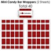 Big Dot of Happiness Canada Day - Mini Candy Bar Wrappers, Round Candy Stickers & Circle Stickers - Canada Party Candy Favor Sticker Kit - 304 Pieces - 3 of 4