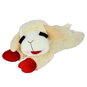 Multipet 16" Lamb Chop Dog Interactive Plush Toy - 1 of 3