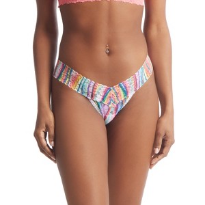 Hanky Panky Women's Daily Lace Low Rise Thong - One Size - 1 of 3