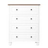 Bella Depot Modern Chest of Drawers Dresser Tall Wood Storage Cabinet for Living Room, Entryway, Hallway - 4 of 4