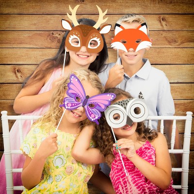 Forest Animals Photo Booth Kit