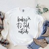 Simply Sage Market Women's Graphic Sweatshirt Baby It's Cold Outside Cursive - 2 of 2