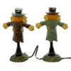 Dept 56 Accessories 4.0 Inch Lit Scarecrow Lamps Halloween , Halloween Accessory (2PC) - 2 of 2