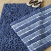 Bath Mats and Rugs Collection PMB722 Hand Tufted Bath Mat -Blue/Multi-2'3"x3'9"-"Safavieh. - 2 of 2