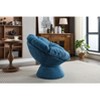 NicBex Oversized Papasan Chair Swivel Accent Chair with 360 Degree Swivel Barrel Chair for Living Room, Bedroom - 2 of 4