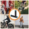 Unique Bargains Non-Slip Mushroom Double Lock-on Bike Handlebar Grips 5.12" 2 Pairs with Hex Wrench - 4 of 4