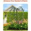 VEVOR Garden Trellis for Climbing Plants, 71 x 20 in, 2 Packs Rustproof Metal Garden Flower Trellis, Outdoor Climbing Rose Trellis Cucumbers Support - 4 of 4