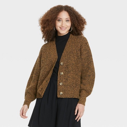 Women's Button-Front Cardigan - A New Day™ - image 1 of 3