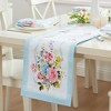Rose Cottage Engineered Table Runner - Multicolor - 13x70 - Elrene Home Fashions - 2 of 4