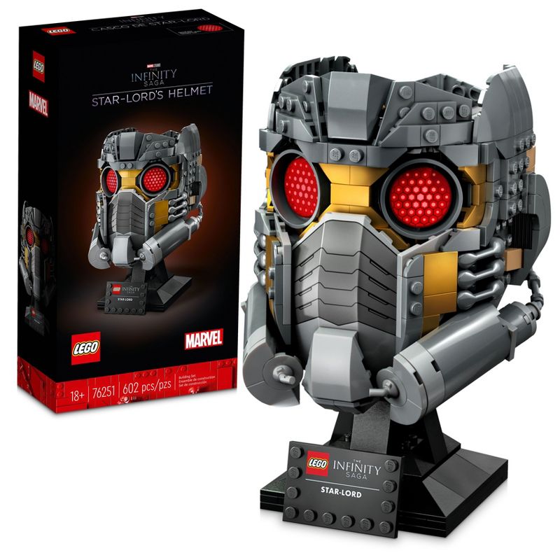 LEGO Marvel Guardians of the Galaxy Star-Lord&#39;s Helmet 76251, 1 of 8