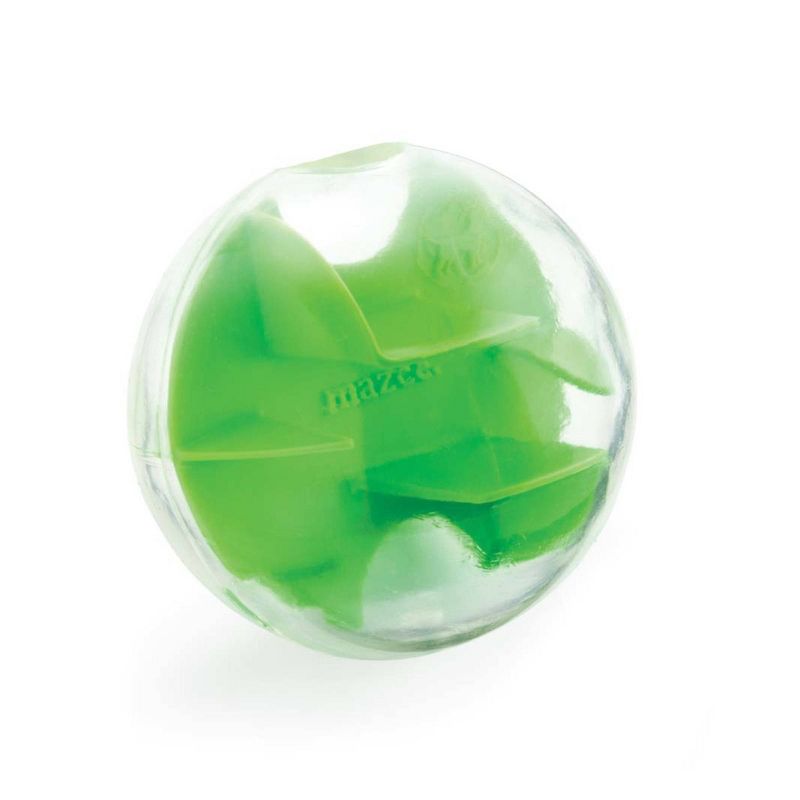 Planet Dog Orbee-Tuff Mazee Interactive Puzzle Ball Dog Toy - Green, 1 of 5