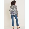 VENUS Womens Chiffon Printed Blouse - 3 of 4