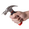 Fleming Supply Stubby Claw Hammer With Comfort Grip Fiberglass Handle - 8-oz - 4 of 4