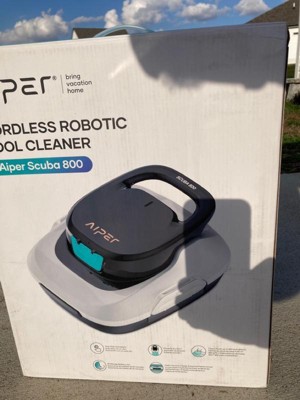 Aiper Scuba 800 Cordless Robotic Pool Vacuum - White & Gray : Target