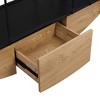 Kumasinova 84.3"H 4-Tier Sailboat-Inspired Bookshelf,Industrial Decorative Display Shelf with Drawer & Metal Frame for Living Room&Study - 2 of 4