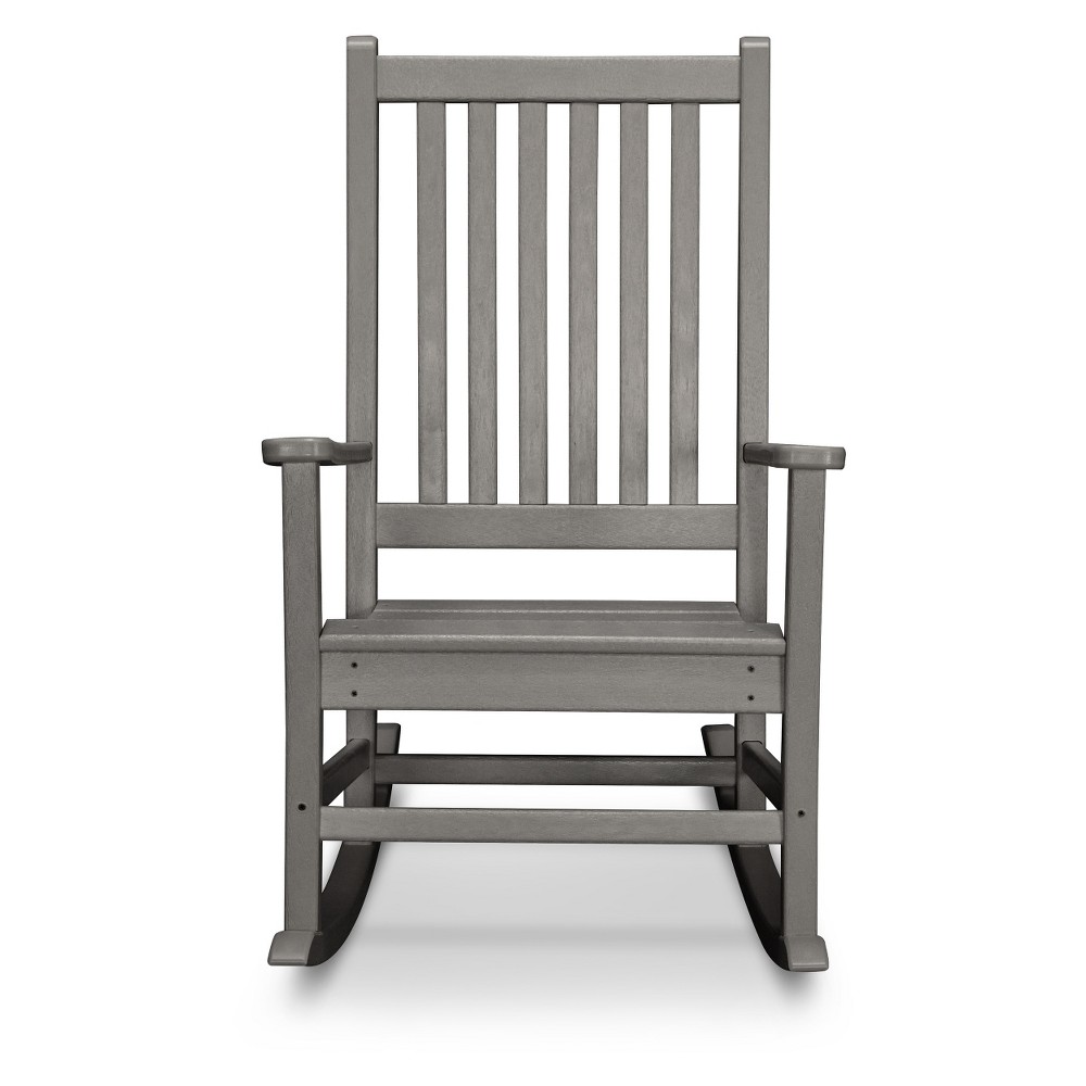 Photos - Garden Furniture POLYWOOD St. Croix Rocking Chair - Slate Gray