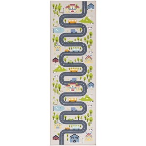 Kids Playhouse 200 KPH227 Power Loomed Rugs - Safavieh - 1 of 4